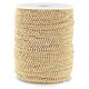 Fashion wire plat 5mm Donker beige-goud